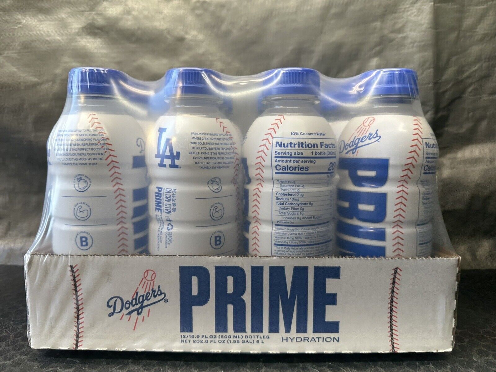 1 Prime Bottle of KSI LA Dodgers and 1 bottle of Prime Glowberry - 2 b